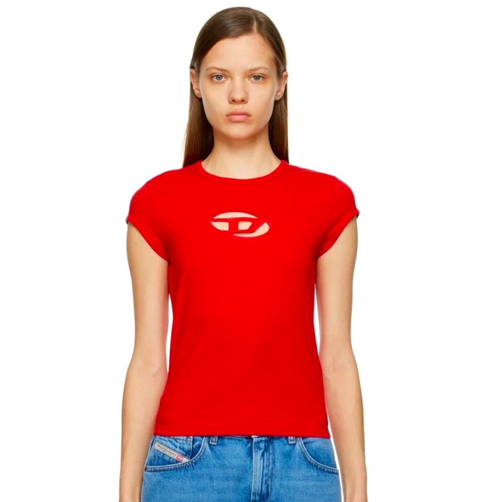 DIESEL Red T-Shirt